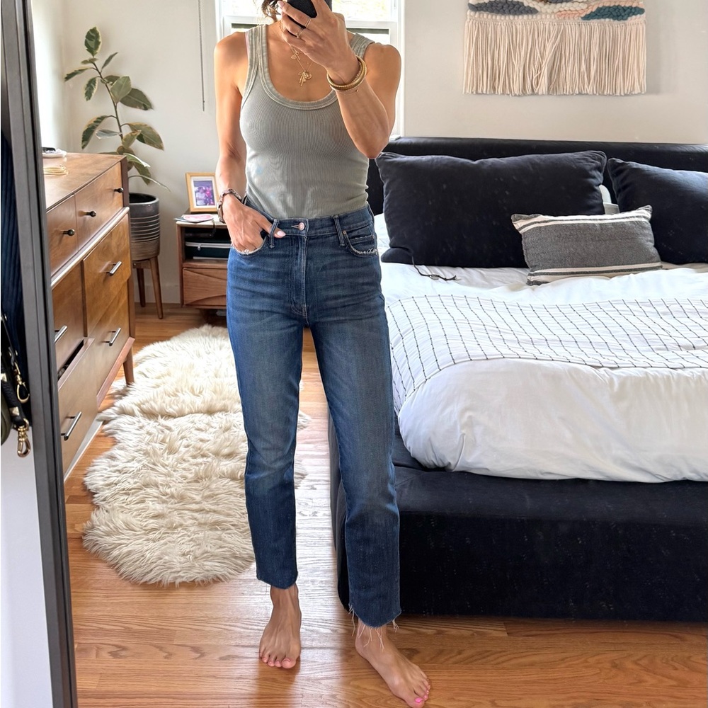 Mother straight leg jeans - 26